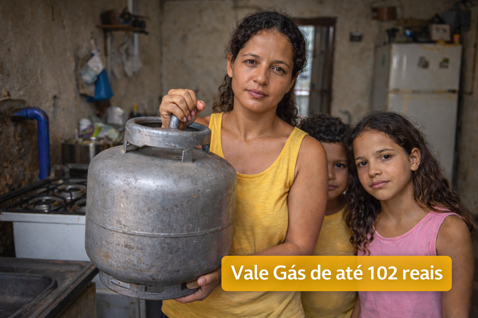 Vale Gás de 102 Reais