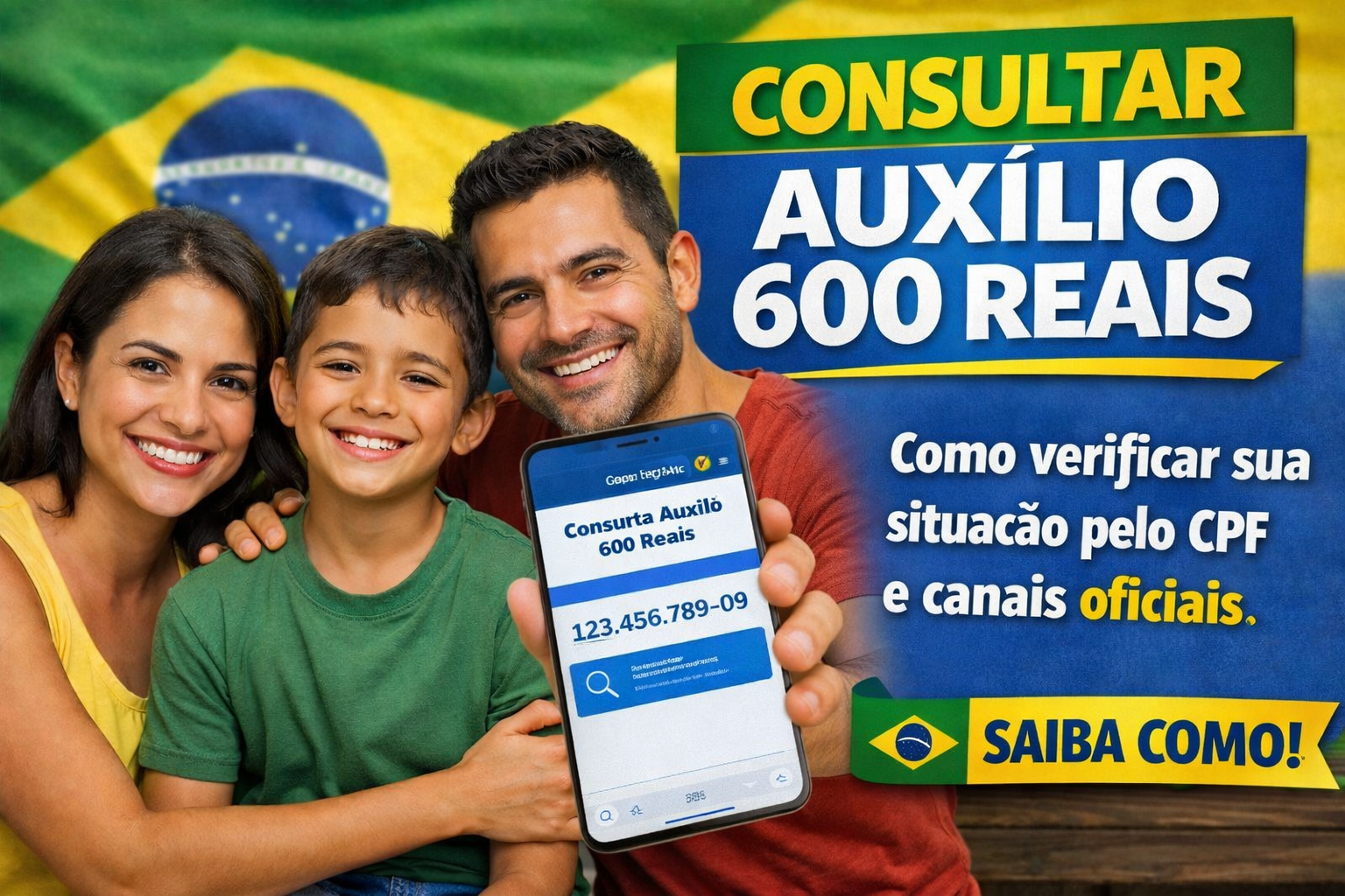 Como Consultar Auxílio de 600 Reais