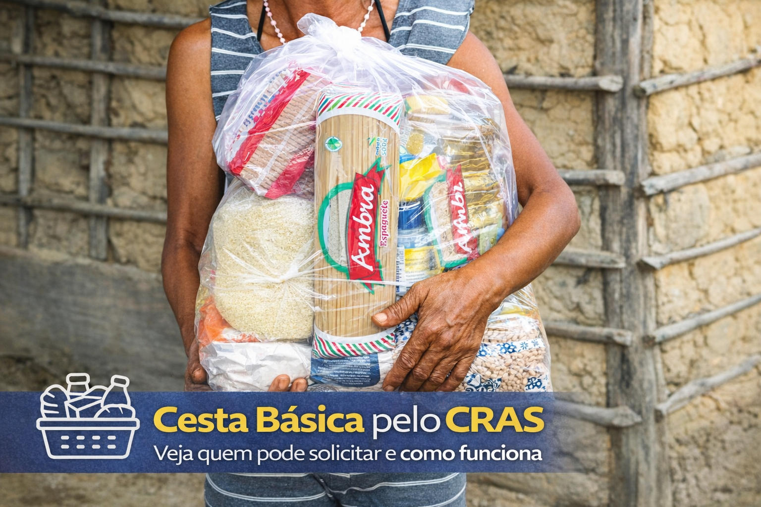 Cesta Básica pelo CRAS